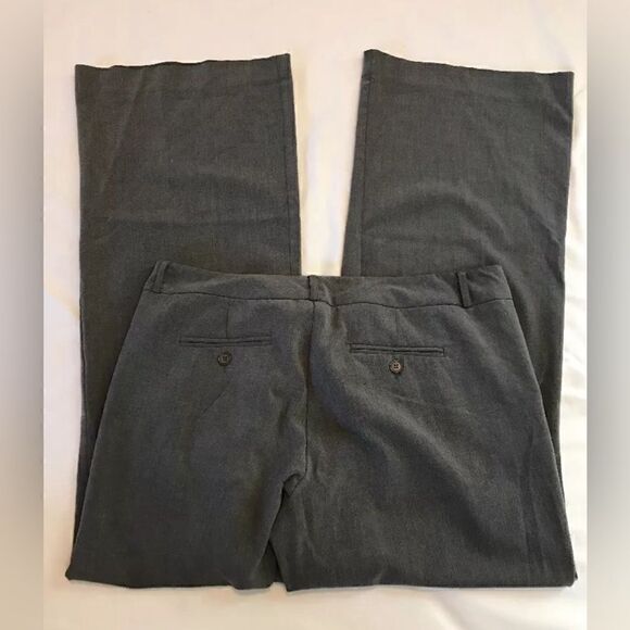 New York & Company Pants - New York & Company Stretch Women's Charcoal Gray Dress Pants - Size 12 Average